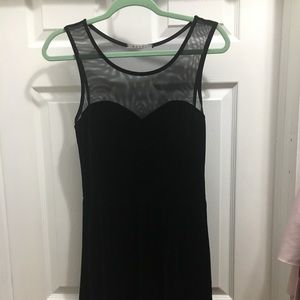 A pretty black dress